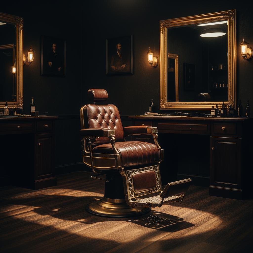 Barbearia ou salão com atendimento organizado